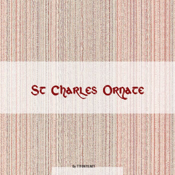 St Charles Ornate example